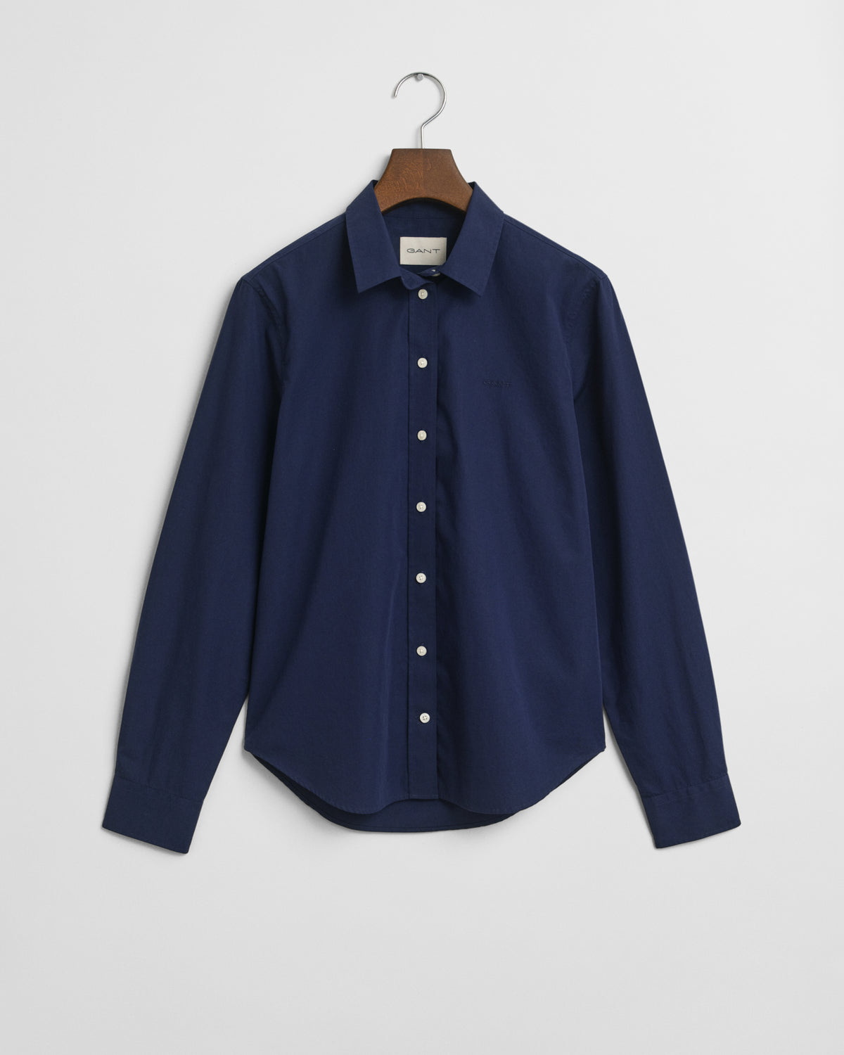 CLASSIC BLUE, REG CLASSIC POPLIN SHIRT BY GANT AU.