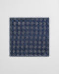 MARINE, FOULARD PRINT POCKET SQUARE BY GANT AU.