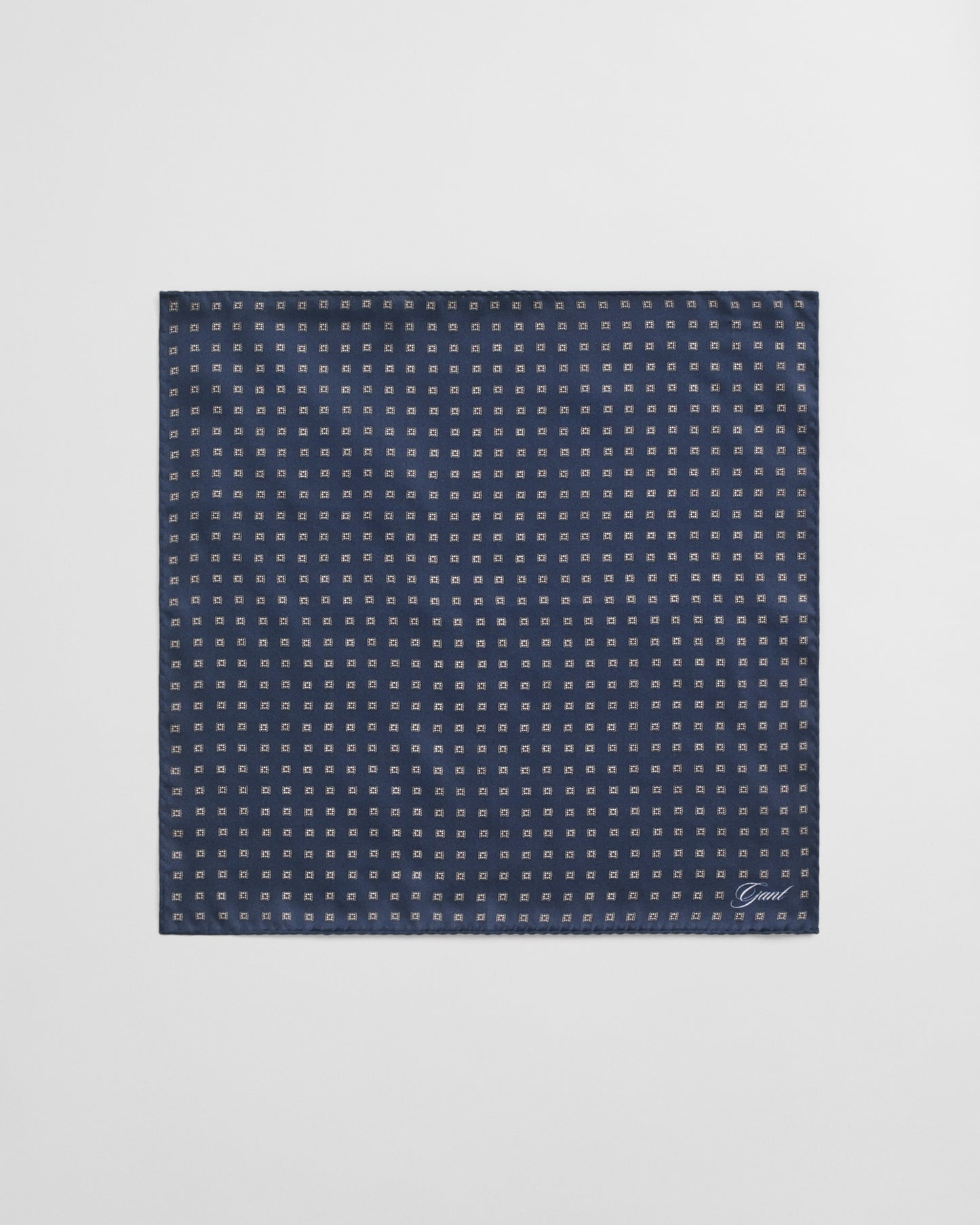 MARINE, FOULARD PRINT POCKET SQUARE BY GANT AU.