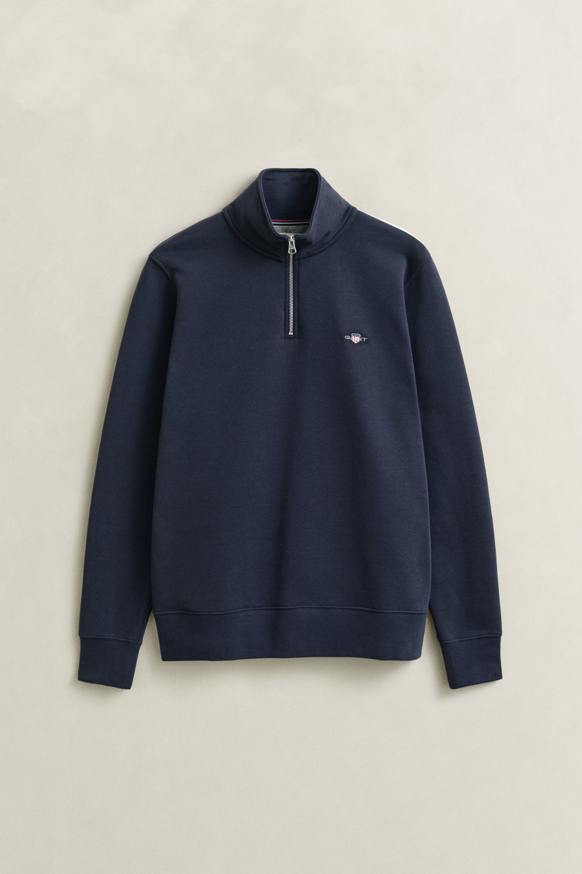EVENING BLUE, REG SHIELD HALF ZIP SWEAT BY GANT AU.