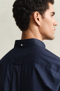 MARINE, REG CLASSIC POPLIN SHIRT, CLOSE-UP BY GANT AU.