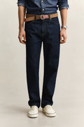 DARK BLUE, Straight Jeans, CLOSE-UP BY GANT AU.