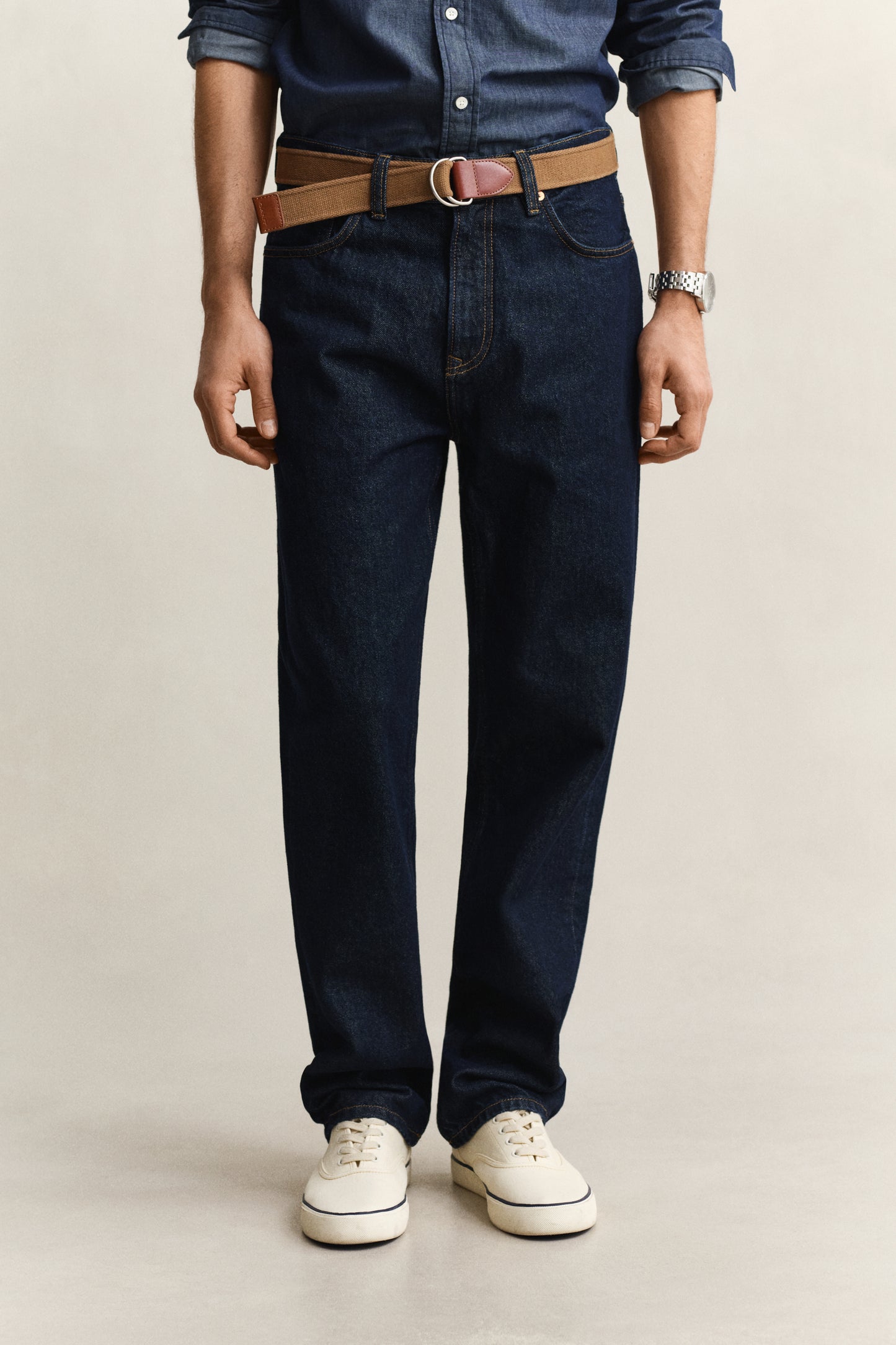 DARK BLUE, Straight Jeans, CLOSE-UP BY GANT AU.