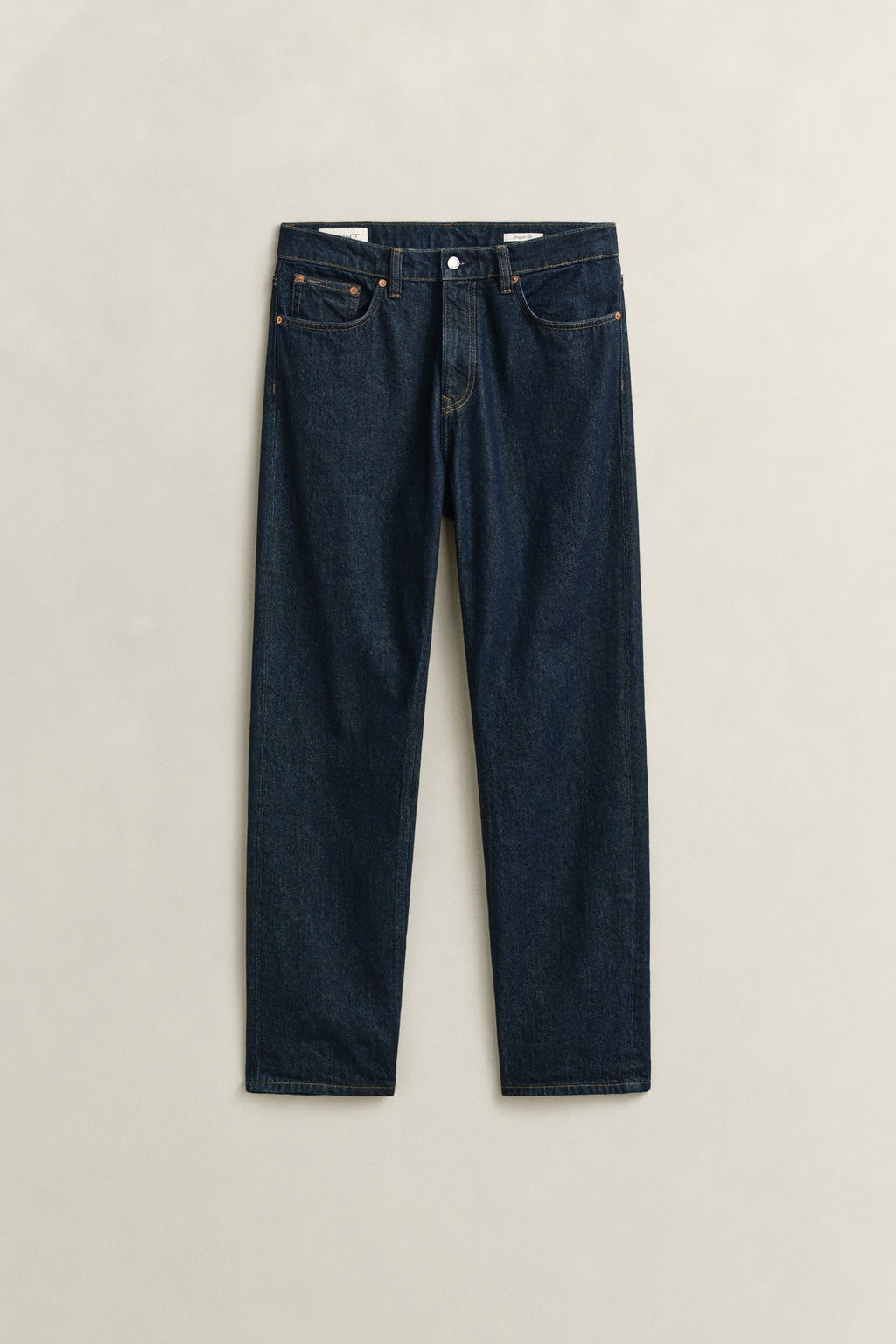 DARK BLUE, Straight Jeans, FLAT-LAY BY GANT AU.