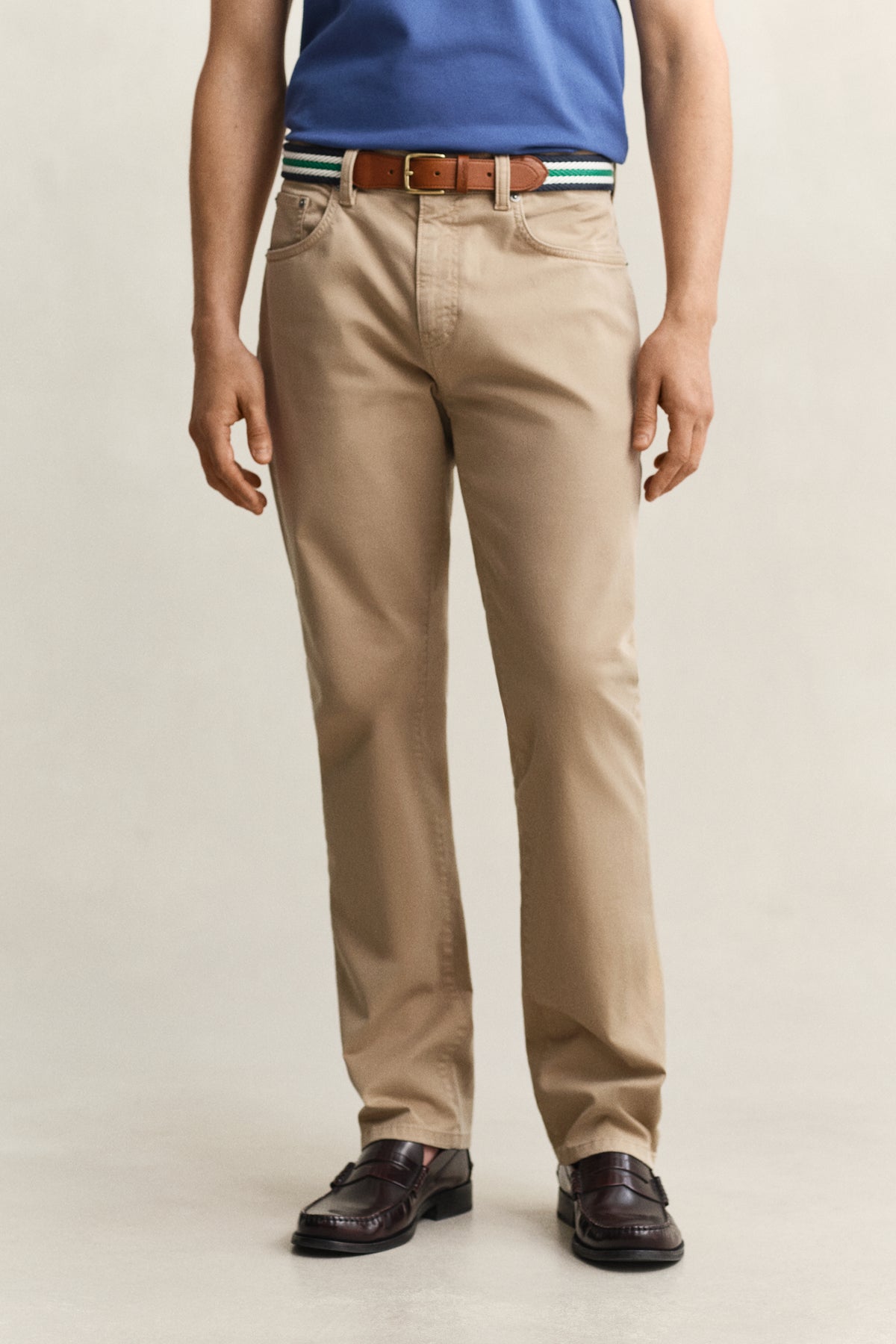 DARK KHAKI, Regular Jeans, CLOSE-UP BY GANT AU.