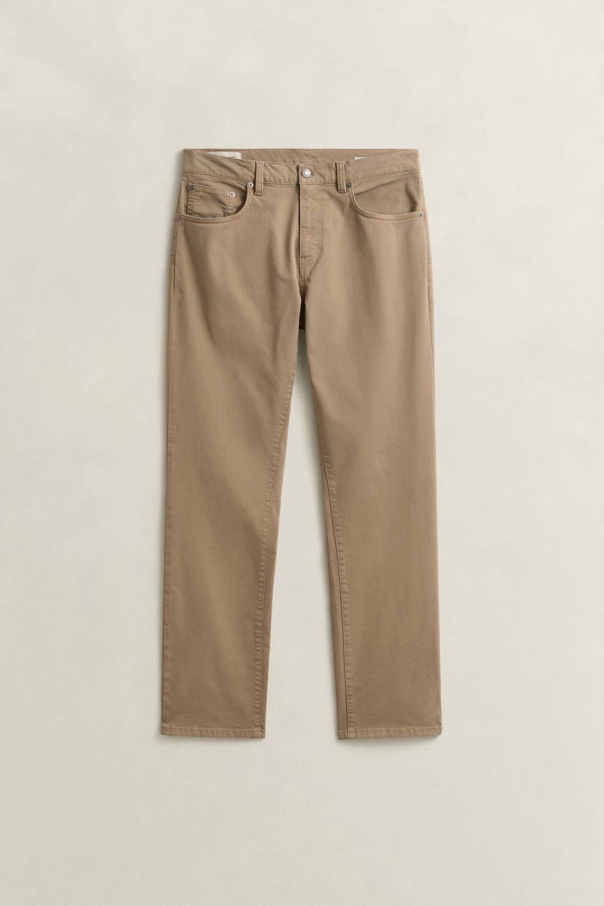 DARK KHAKI, Regular Jeans, FRONT-VIEW BY GANT AU.