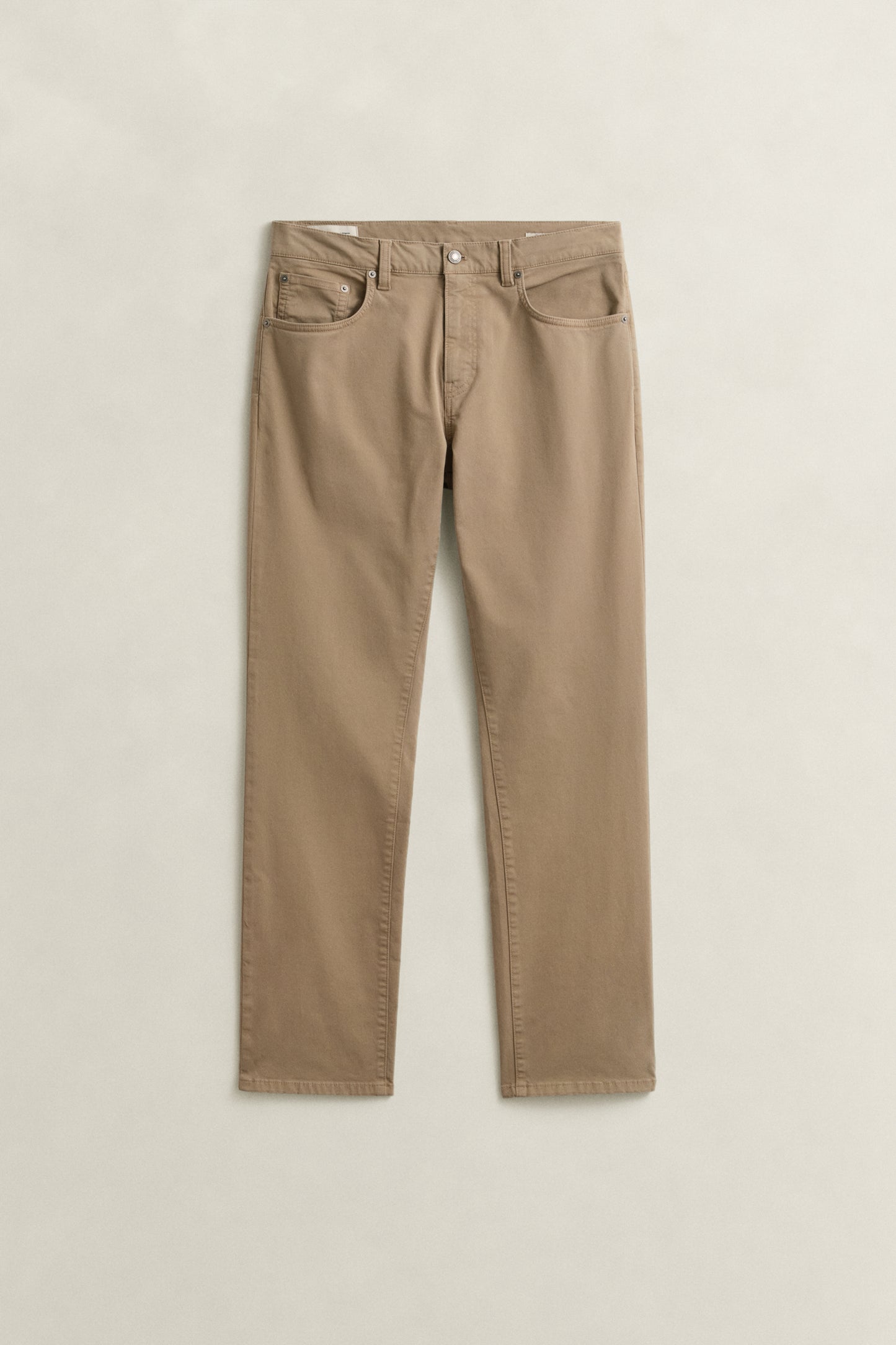 DARK KHAKI, Regular Jeans, FRONT-VIEW BY GANT AU.