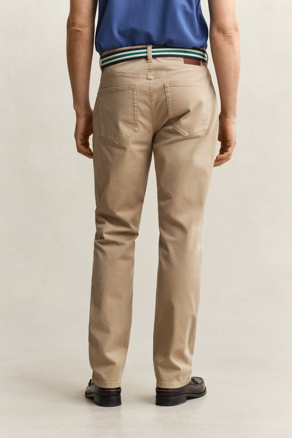 DARK KHAKI, Regular Jeans, BACK-VIEW BY GANT AU.