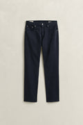 EVENING BLUE, Regular Jeans, FRONT-VIEW BY GANT AU.