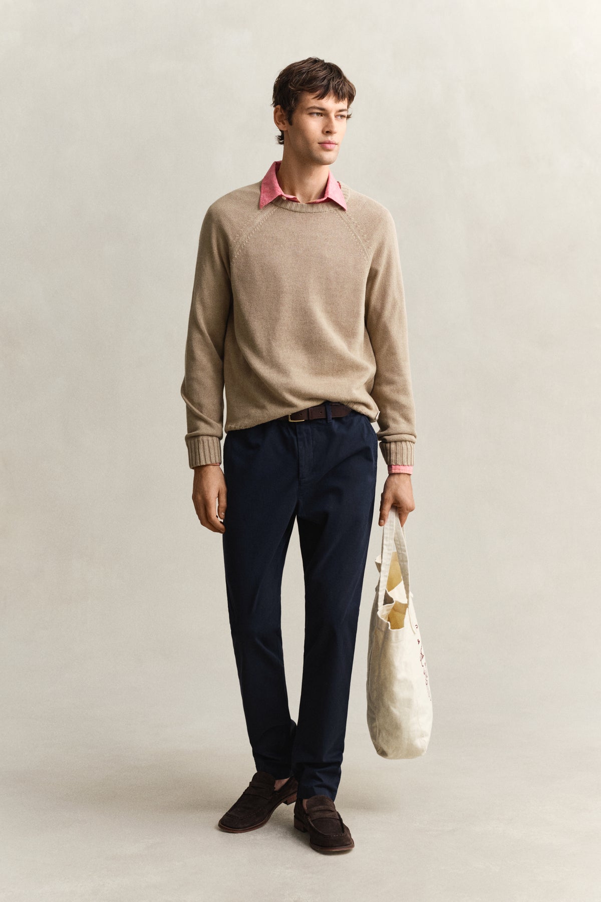 EVENING BLUE, Classic Slim Chinos BY GANT AU.