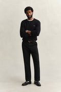 BLACK, Classic Regular Chinos BY GANT AU.