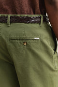 MODEL WEARING Classic Regular Chinos