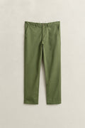 DRY HERB GREEN, Classic Regular Chinos, FRONT-VIEW BY GANT AU.