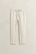  SAND, Linen Pants, FLAT-LAY BY GANT AU.
