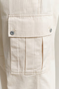 MODEL WEARING REL HERRINGBONE CARGO PANTS