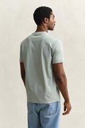 CERAMIC GREY, Shield T-Shirt, BACK-VIEW BY GANT AU.
