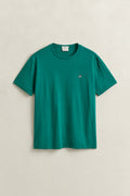 BOTANICAL HUE, Shield T-Shirt, FLAT-LAY BY GANT AU.
