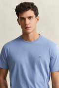FADED DENIM, Shield T-Shirt, CLOSE-UP BY GANT AU.