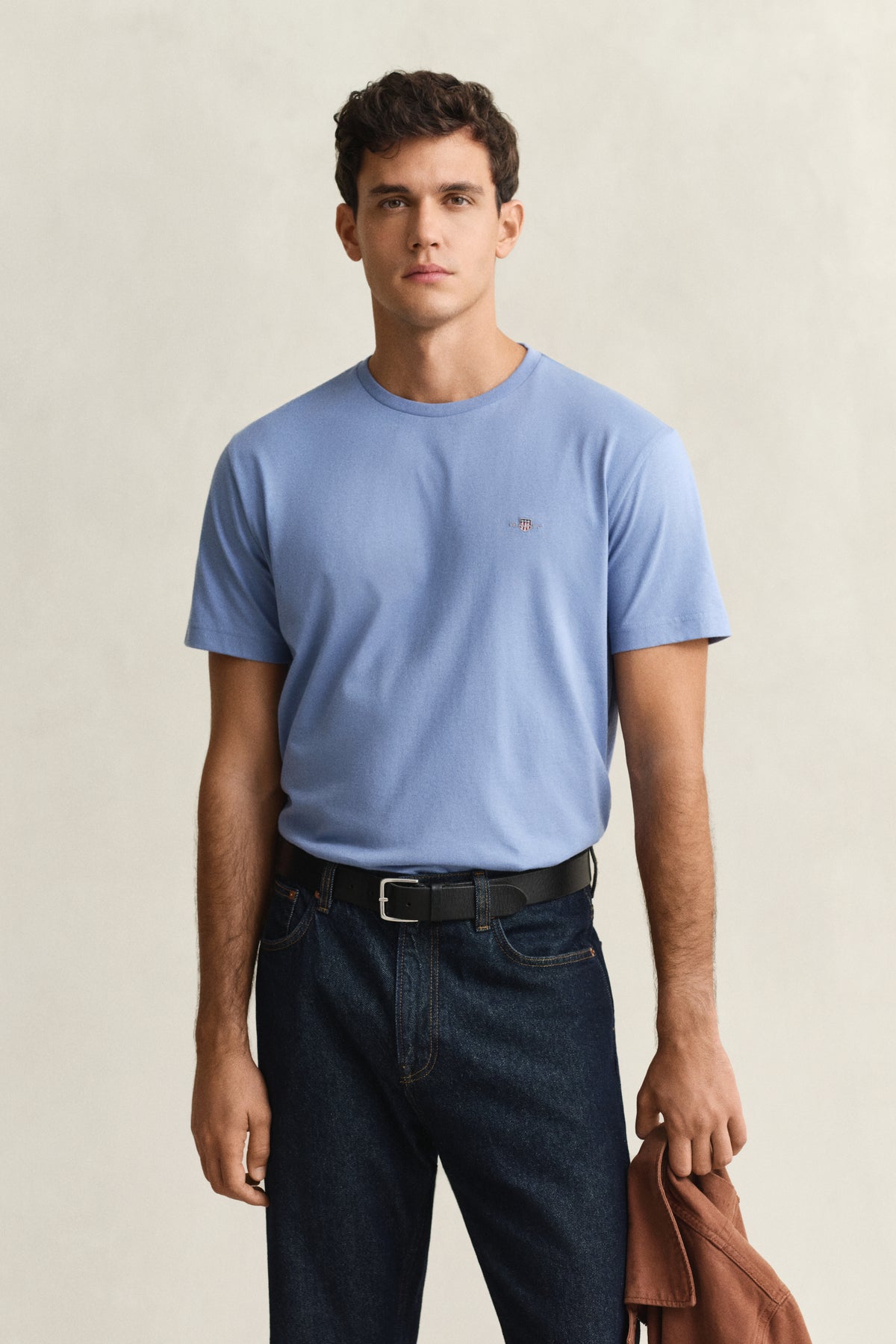 FADED DENIM, Shield T-Shirt BY GANT AU.