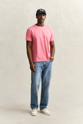 ROSE PINK, Shield T-Shirt BY GANT AU.