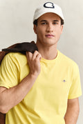 BANANA YELLOW, Shield T-Shirt, CLOSE-UP BY GANT AU.