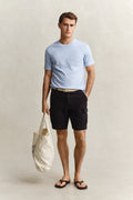 FRESH BLUE, WASHED SLUB SS TSHIRT BY GANT AU.