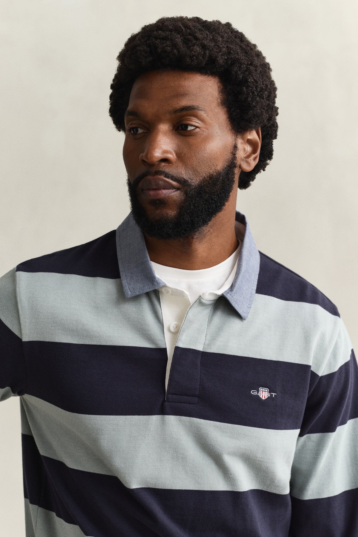 CERAMIC GREY, Classic Heavy Rugger, CLOSE-UP BY GANT AU.