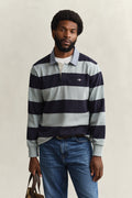 CERAMIC GREY, Classic Heavy Rugger, FRONT-VIEW BY GANT AU.