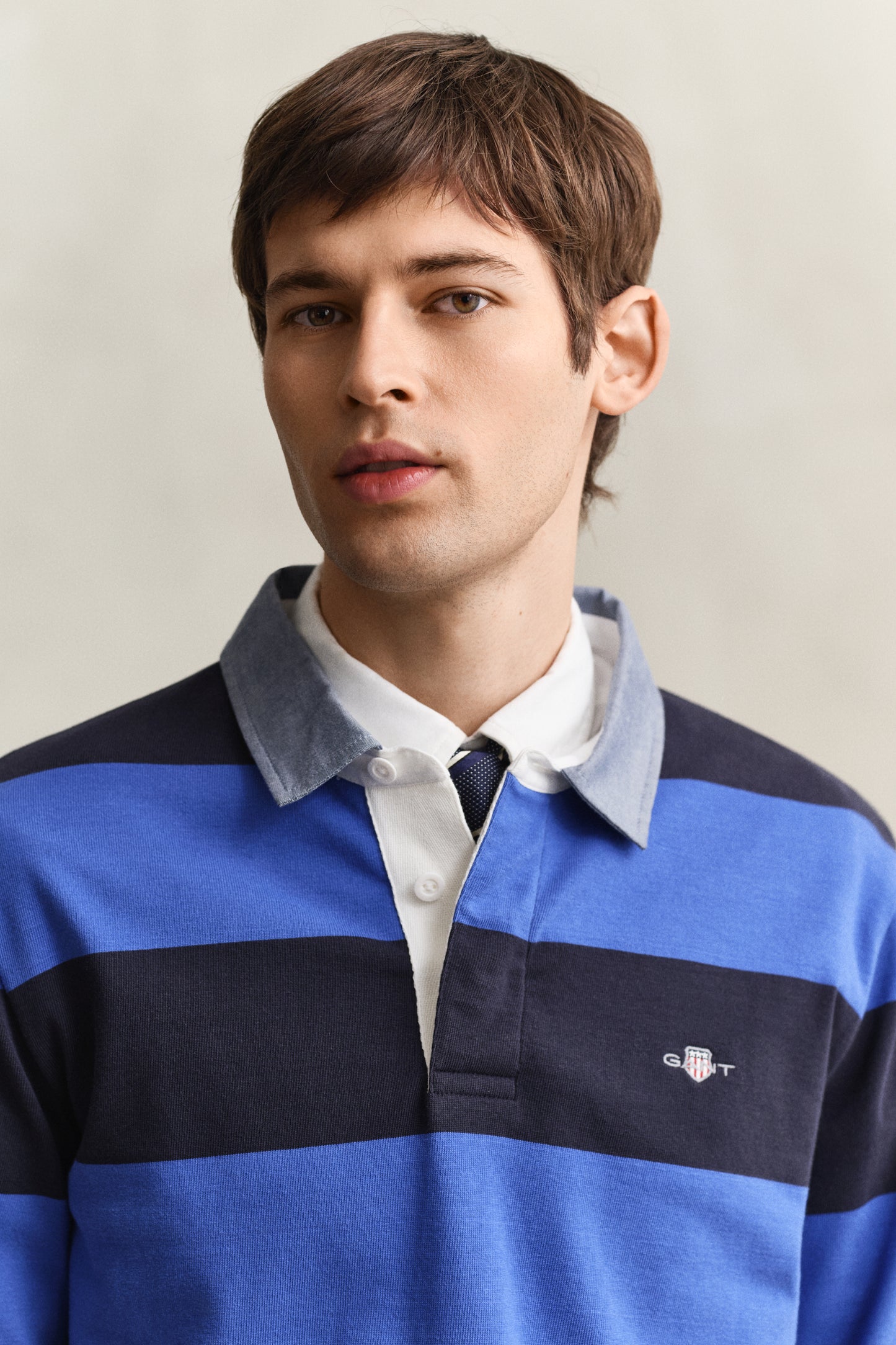 ROYAL BLUE, Classic Heavy Rugger, CLOSE-UP BY GANT AU.