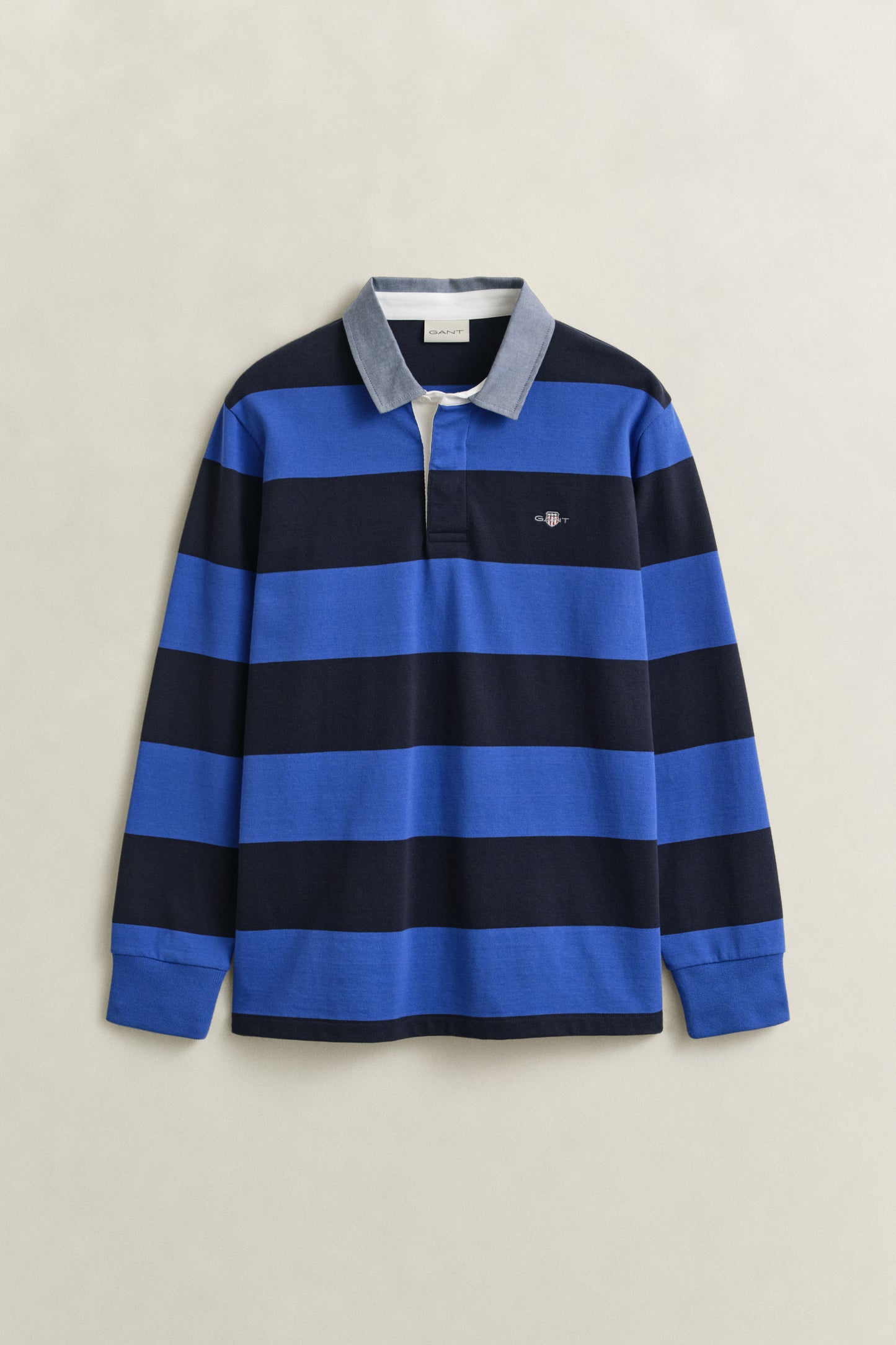 ROYAL BLUE, Classic Heavy Rugger, FLAT-LAY BY GANT AU.