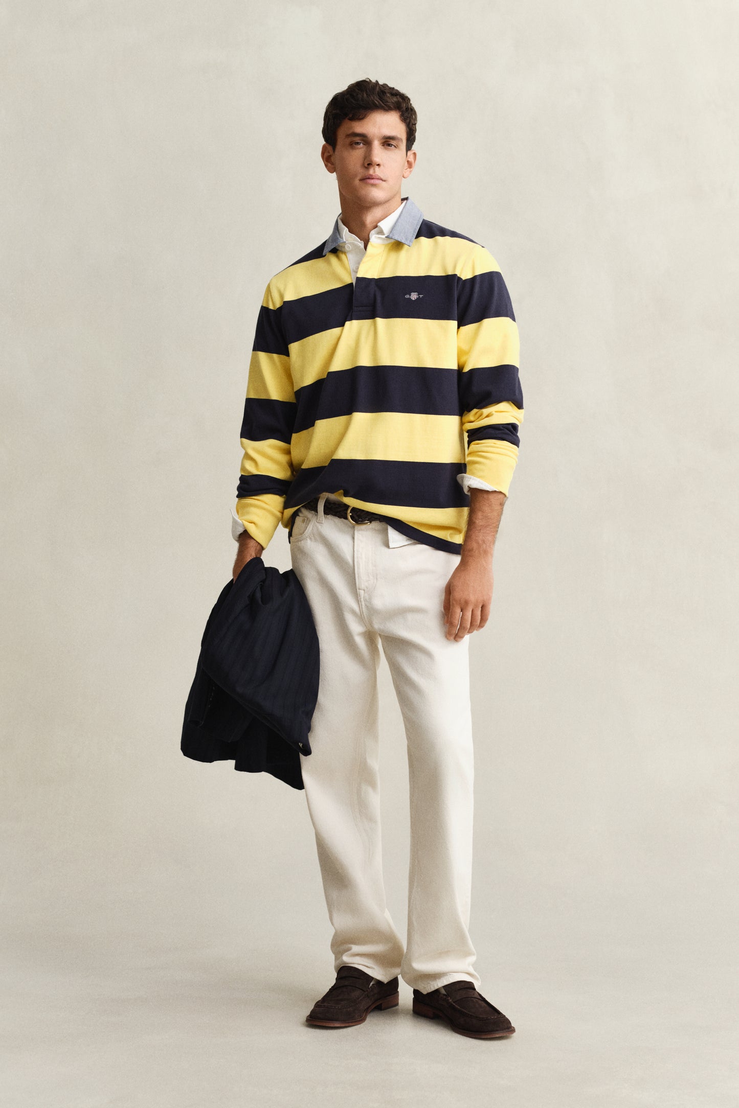 BANANA YELLOW, Classic Heavy Rugger BY GANT AU.