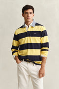 BANANA YELLOW, Classic Heavy Rugger, FRONT-VIEW BY GANT AU.
