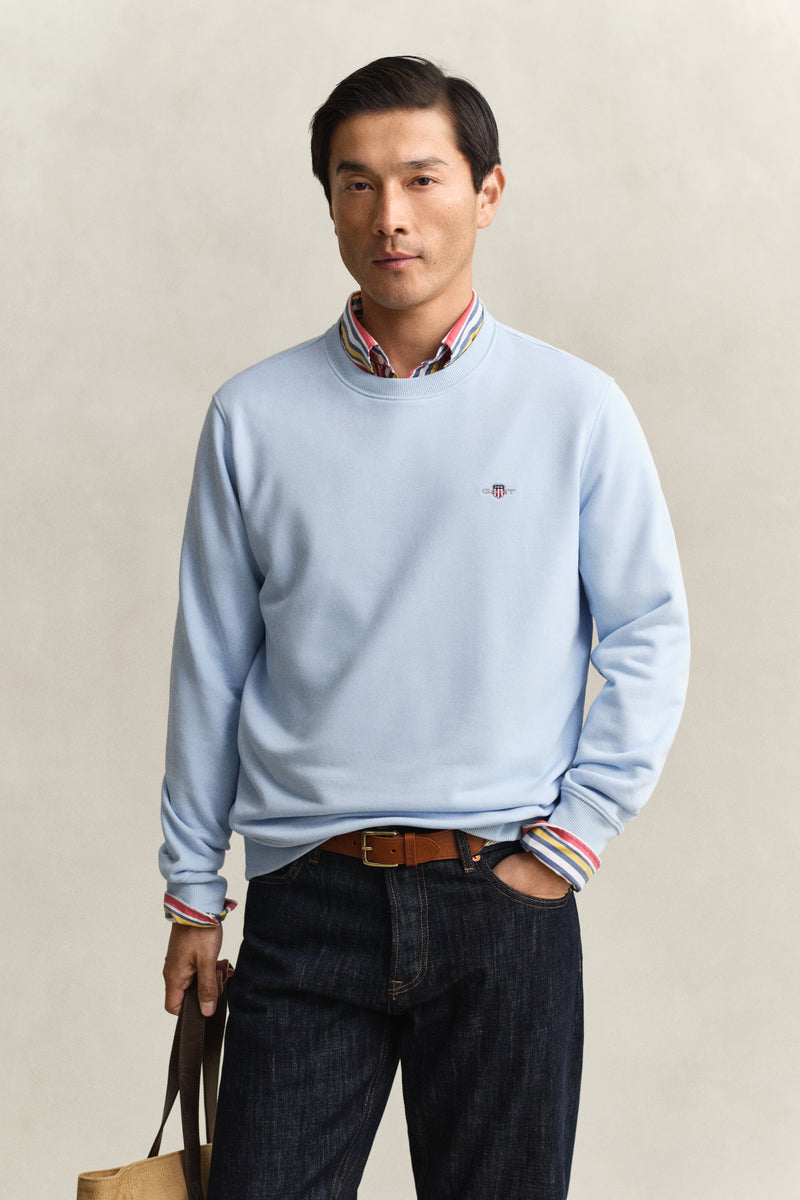 Shield Crew Neck Sweatshirt