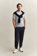 EVENING BLUE, REG SHIELD SWEATPANTS BY GANT AU.