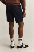EVENING BLUE, Chino Shorts, BACK-VIEW BY GANT AU.