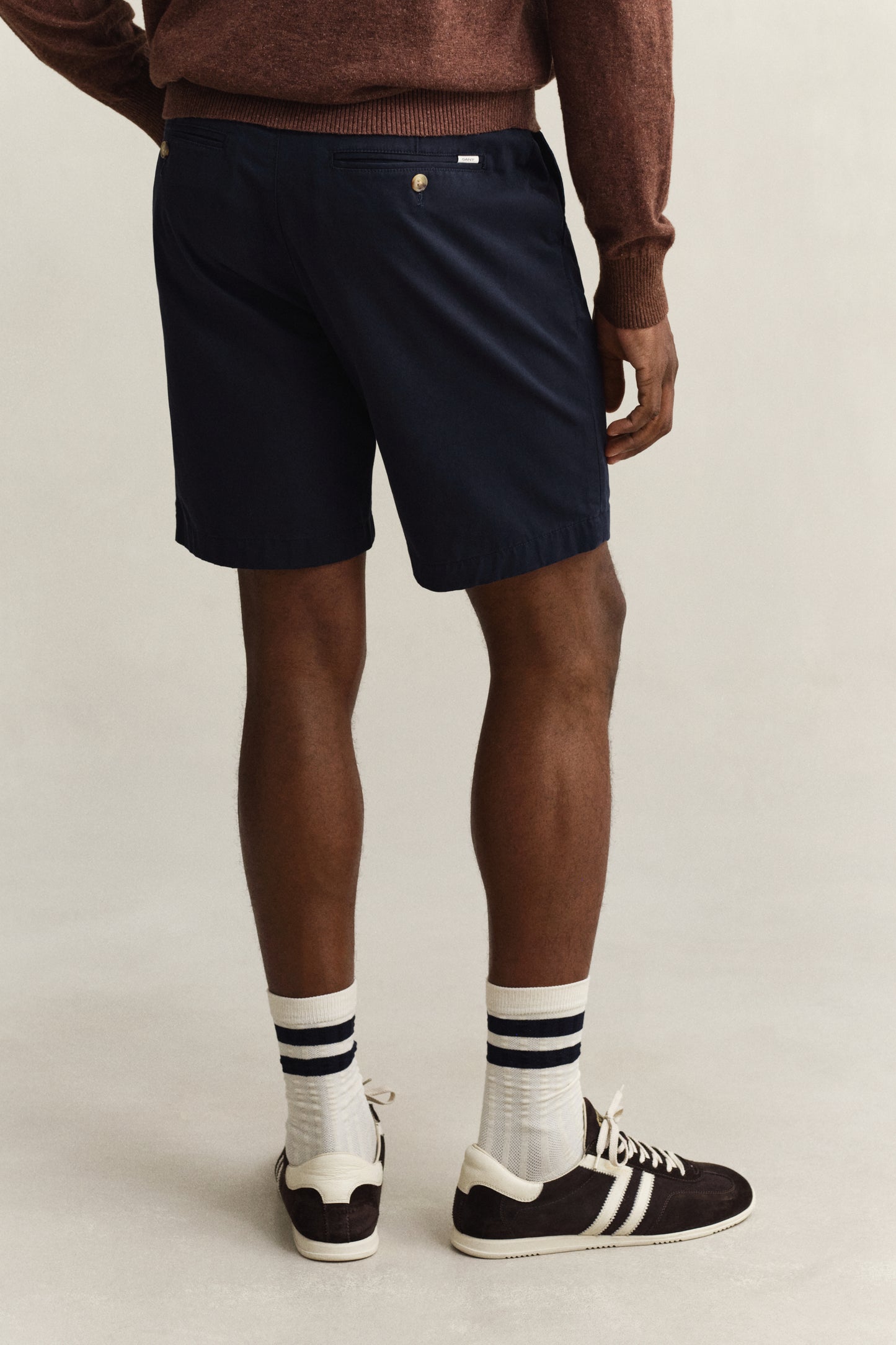 EVENING BLUE, Chino Shorts, BACK-VIEW BY GANT AU.