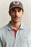 CERAMIC GREY, Contrast Polo Shirt, CLOSE-UP BY GANT AU.