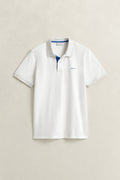 EGGSHELL, REG CONTRAST PIQUE SS POLO BY GANT AU.