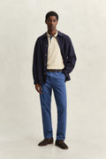OAT BEIGE, Contrast Polo Shirt BY GANT AU.