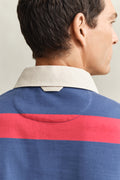 VINTAGE BLUE, STRIPED RUGGER, CLOSE-UP BY GANT AU.