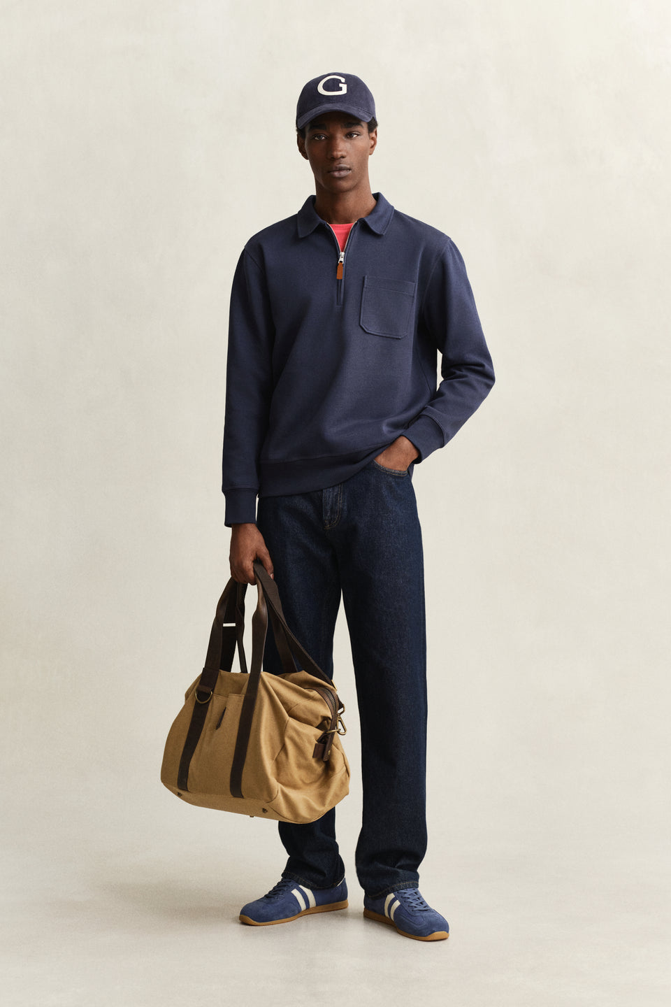 Ponte Di Roma Half-Zip Sweatshirt