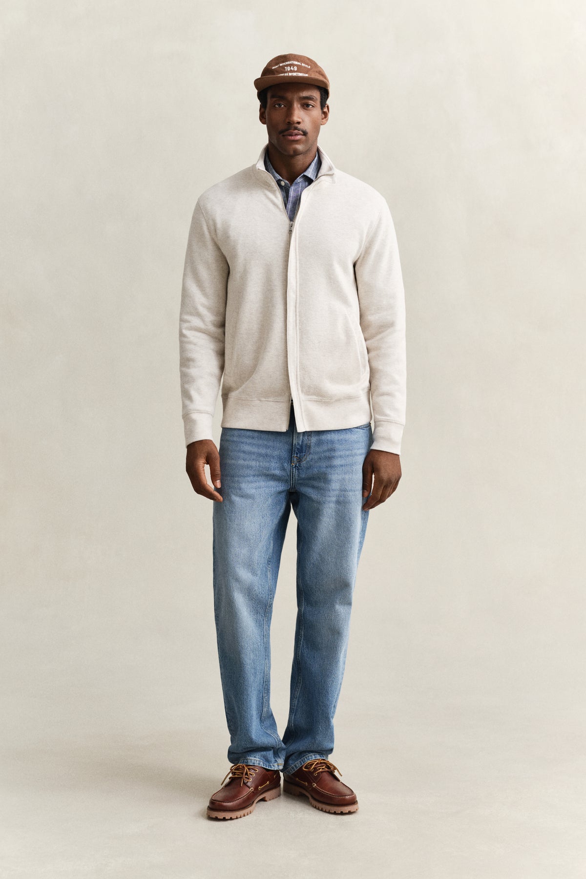 Sacker Rib Zip Sweatshirt