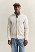 SEED MELANGE, LIGHT SACKER RIB FZ, FRONT-VIEW BY GANT AU.