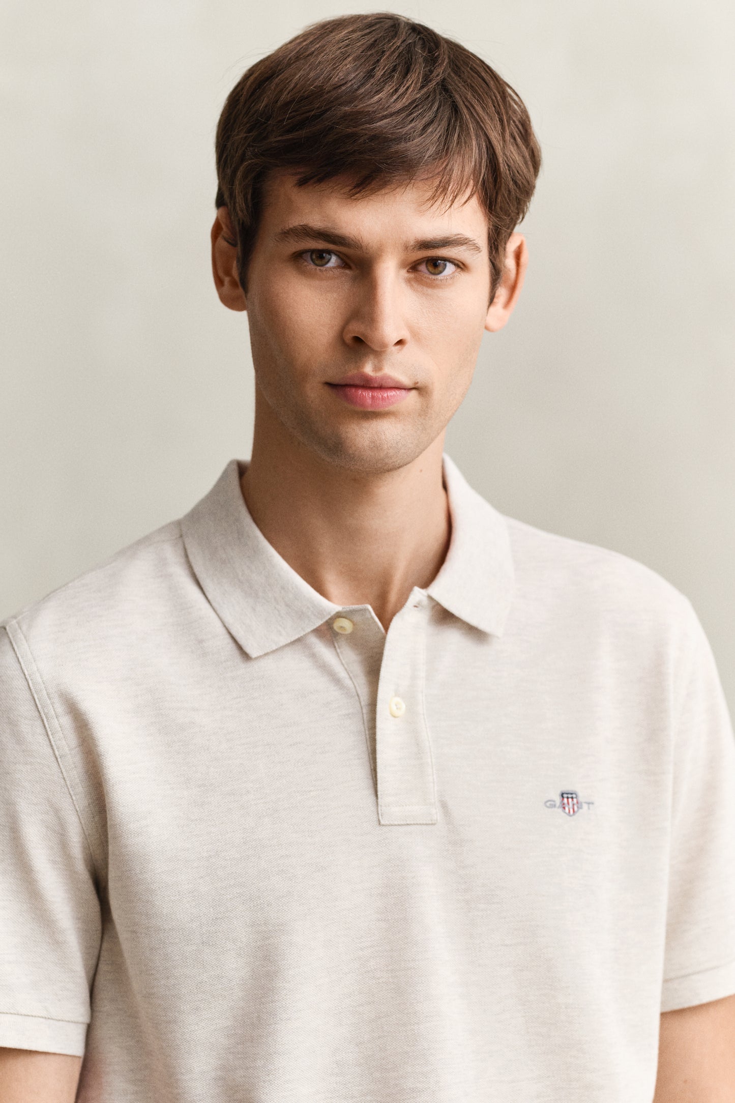 SEED MELANGE, Classic Regular Polo Shirt, CLOSE-UP BY GANT AU.
