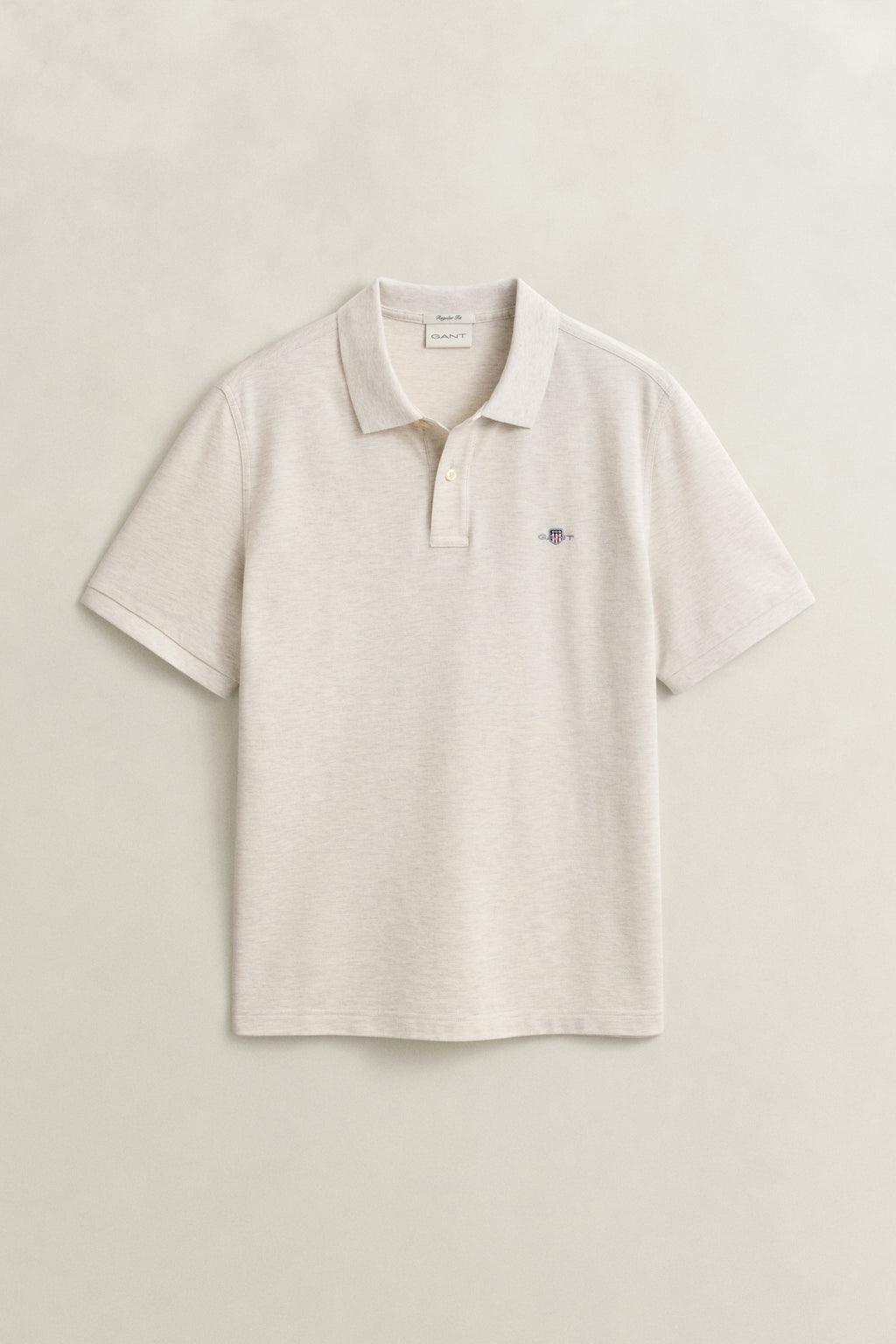 SEED MELANGE, Classic Regular Polo Shirt, FLAT-LAY BY GANT AU.