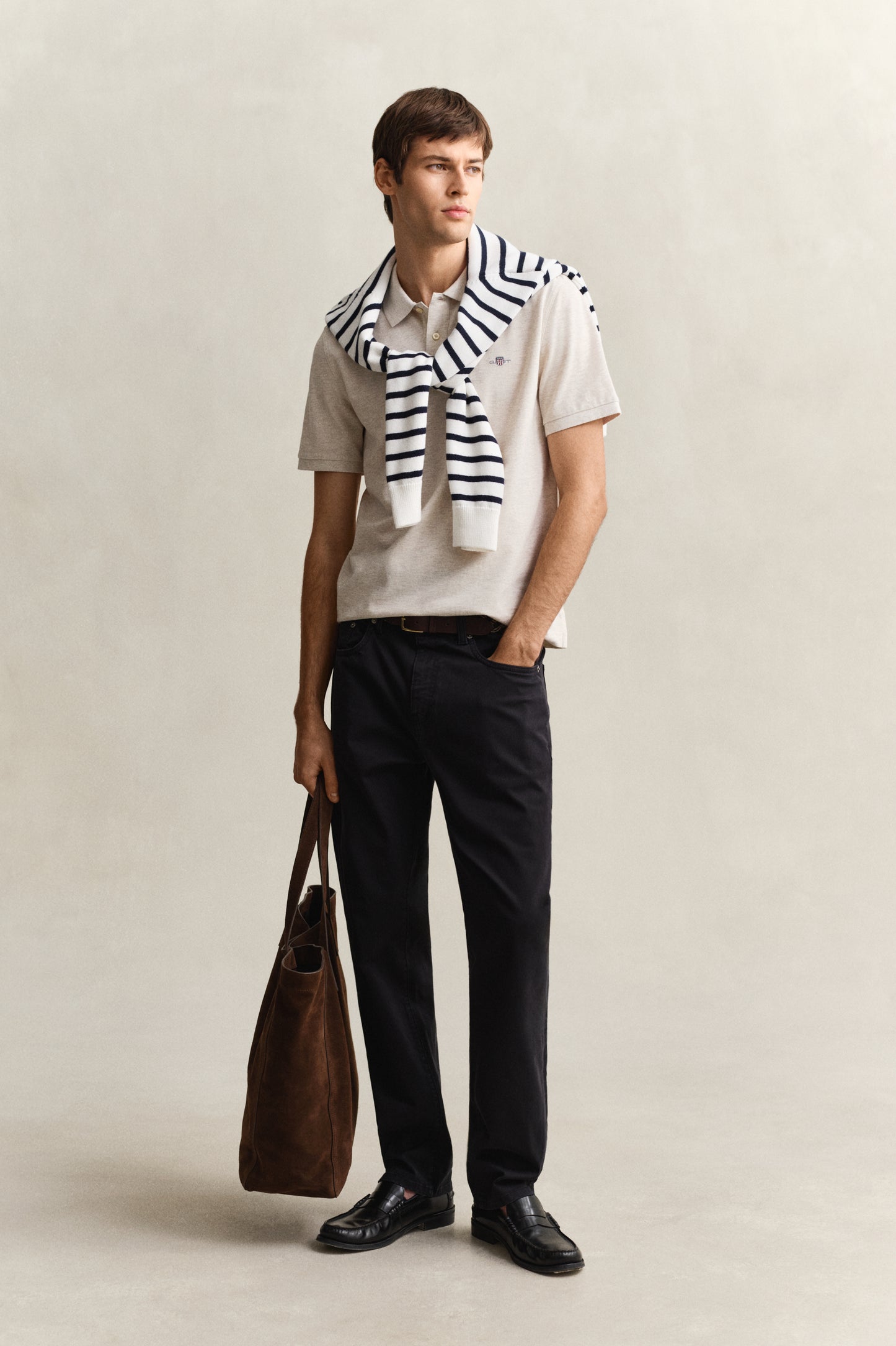 SEED MELANGE, Classic Regular Polo Shirt BY GANT AU.