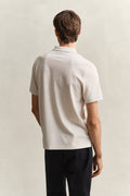 SEED MELANGE, Classic Regular Polo Shirt, BACK-VIEW BY GANT AU.