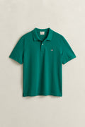 BOTANICAL HUE, Classic Regular Polo Shirt, FLAT-LAY BY GANT AU.