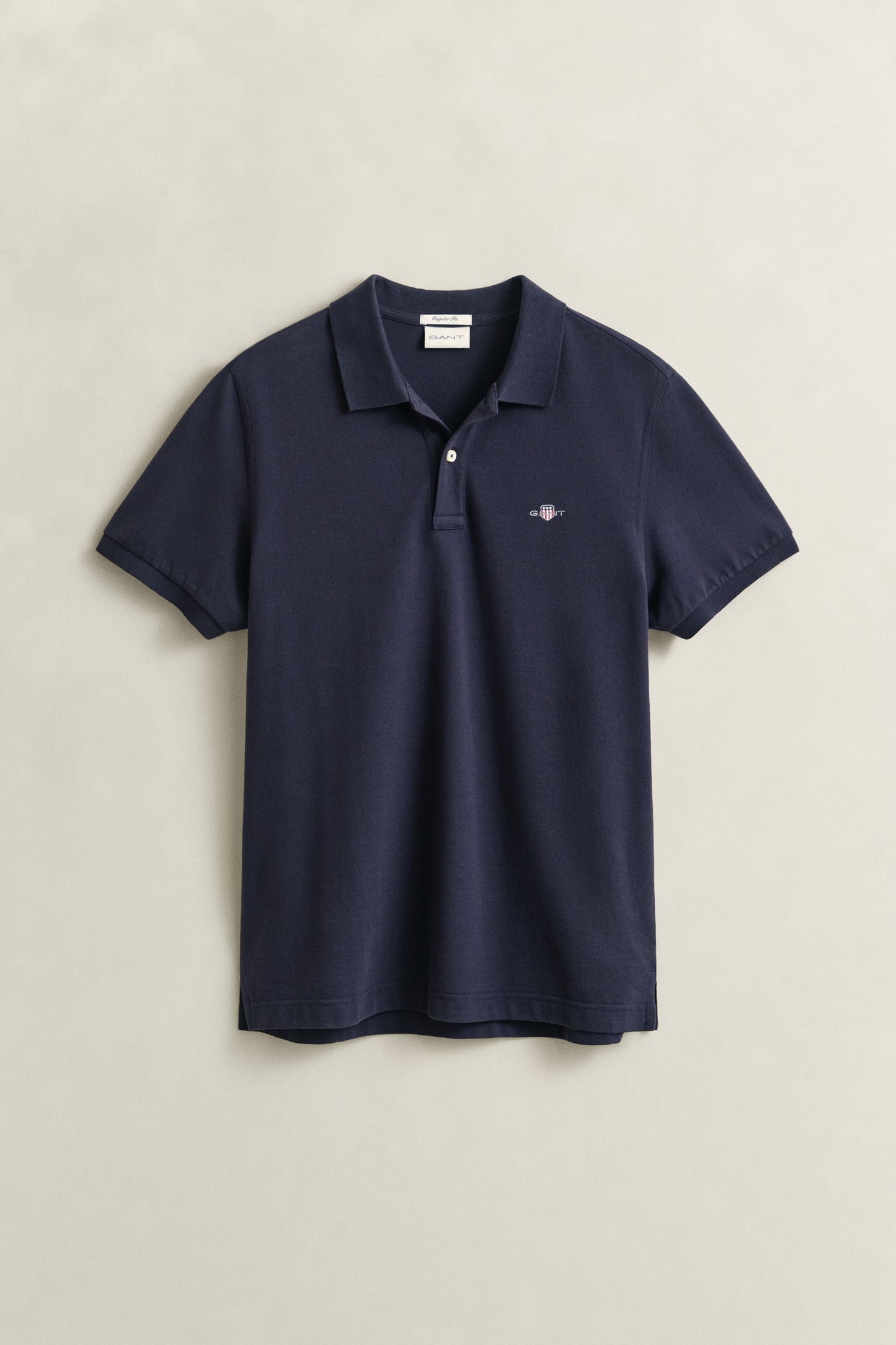 EVENING BLUE, Classic Regular Polo Shirt, FLAT-LAY BY GANT AU.