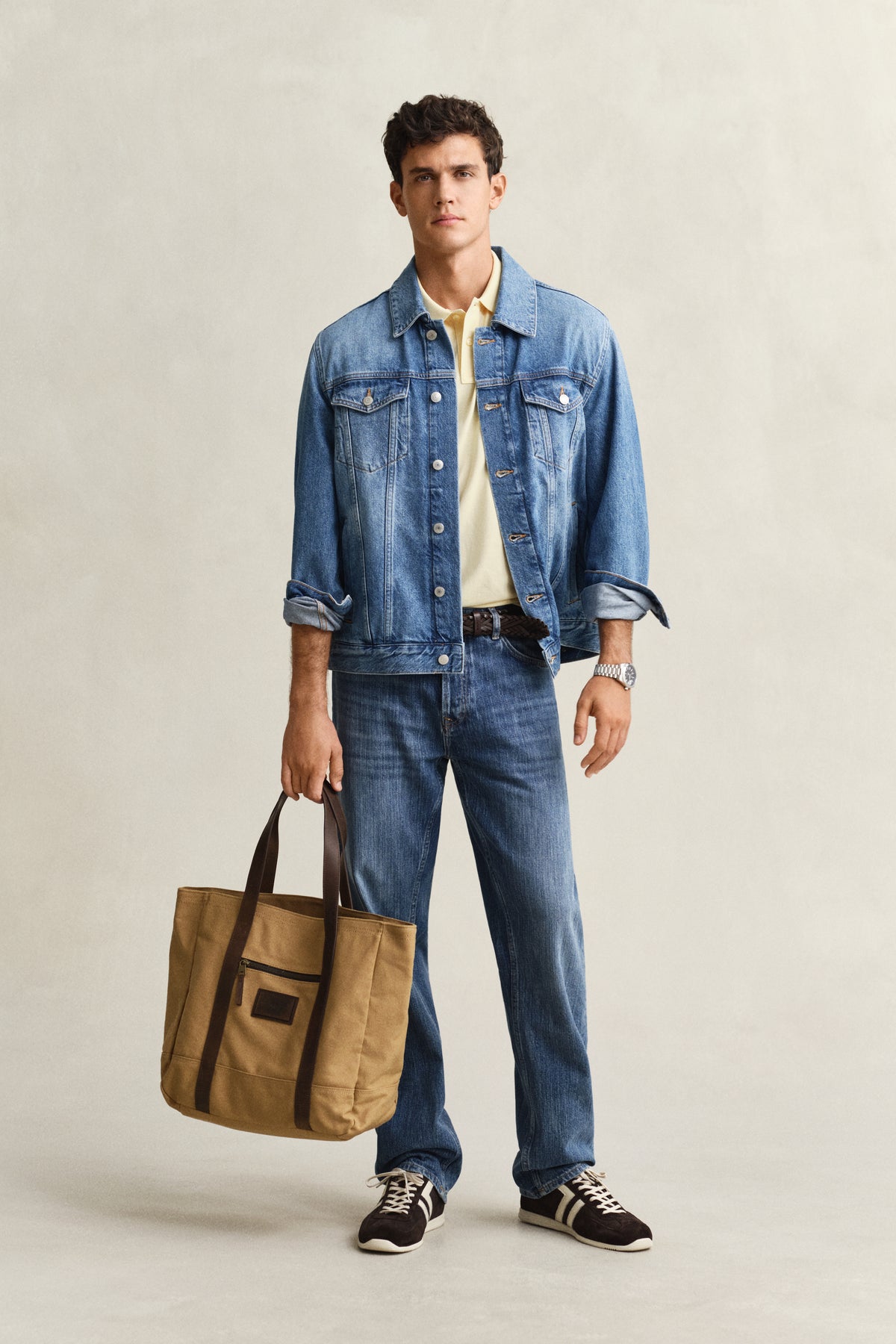 VANILLA YELLOW, Classic Regular Polo Shirt BY GANT AU.
